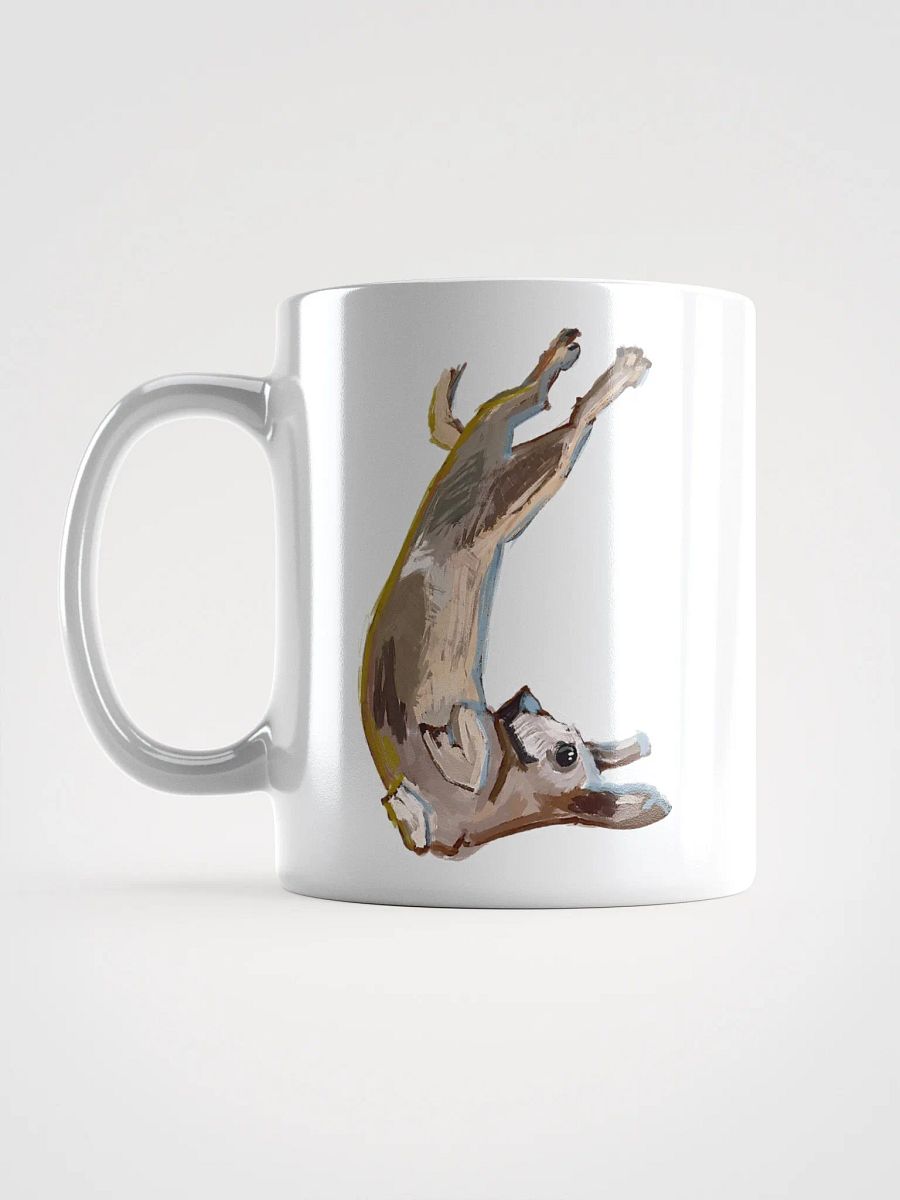Orejas being cute painting, White Glossy Mug product image (16)