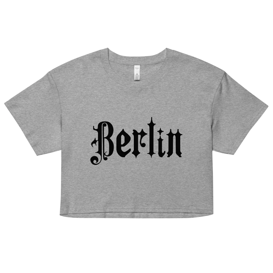 Berlin in Black crop top product image (7)