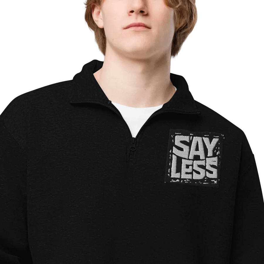 SAY LESS embroidered pull-over product image (5)