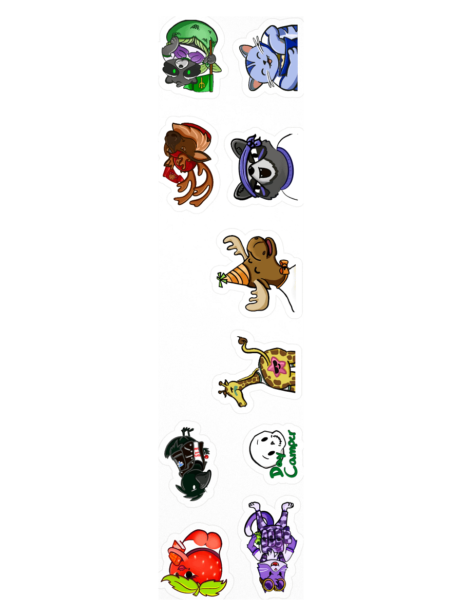 Legacy Camp Sticker sheet product image (3)