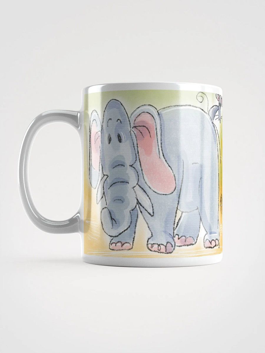 Whimsical Hand Drawn Elephants Mug product image (17)