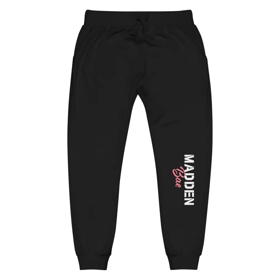 Madden Joggers (White and Pink Logo) product image (1)