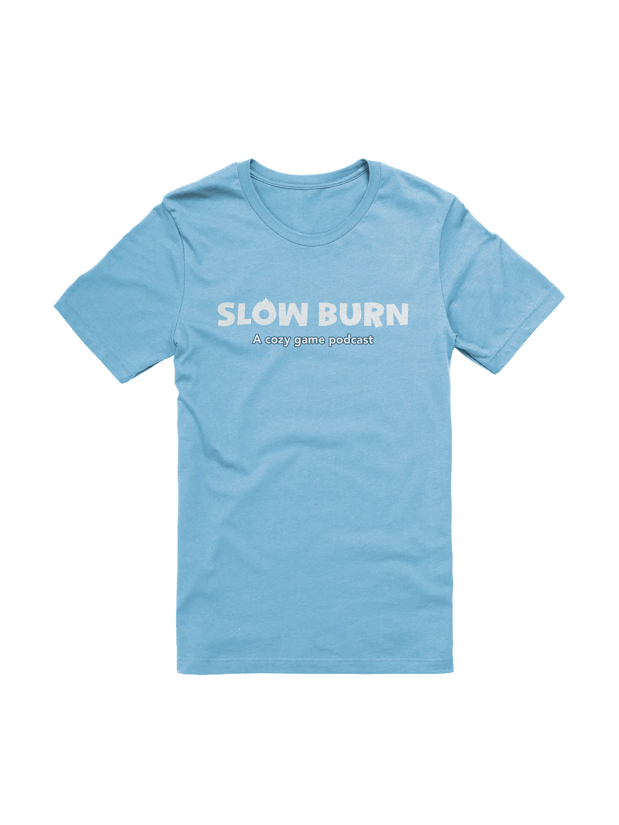 Slow Burn Logo Tee - White Text product image (2)