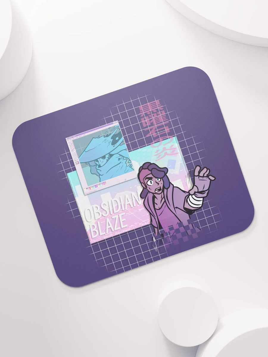 Obsidian Blaze Vapour Mousepad product image (7)
