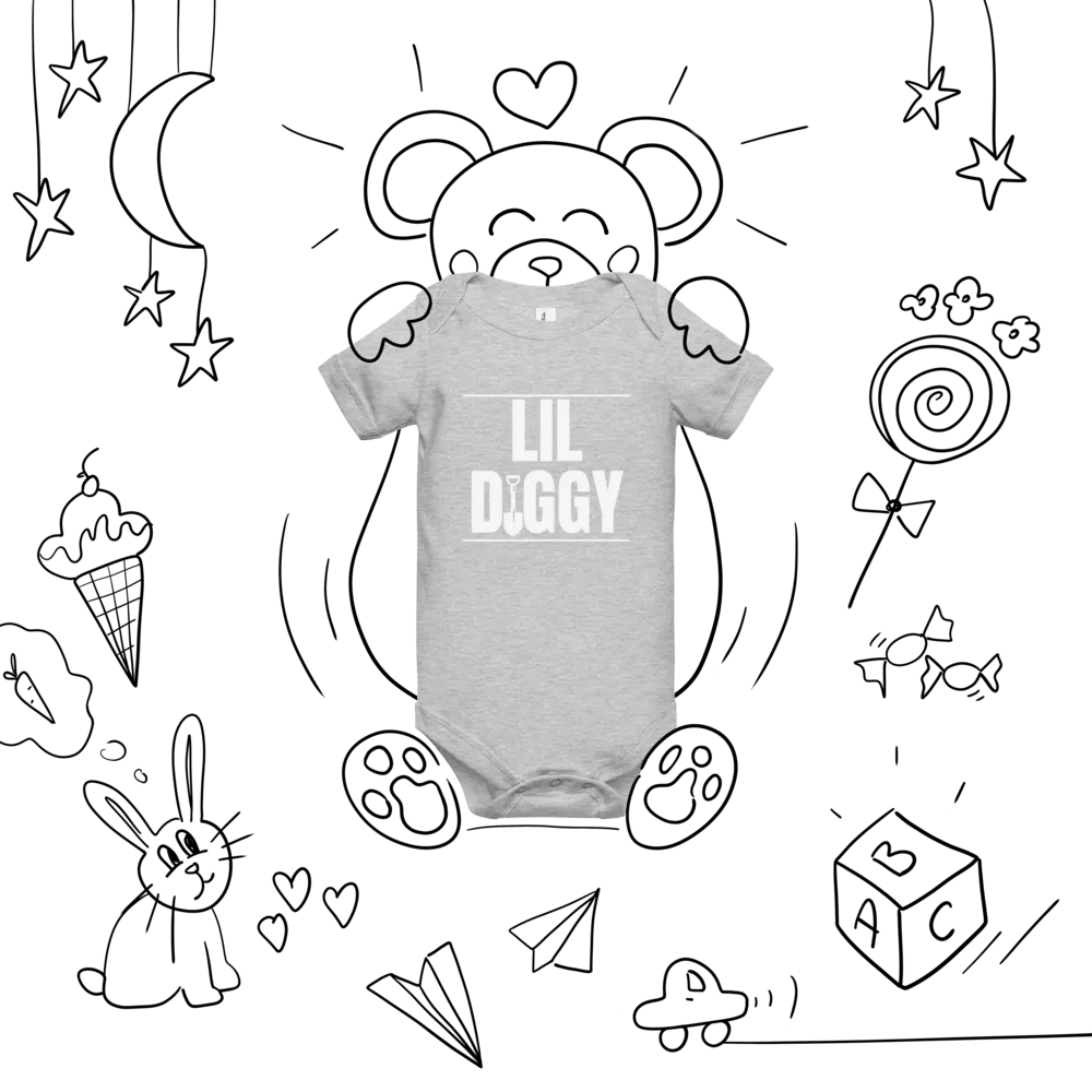 White Logo Onesie product image (4)