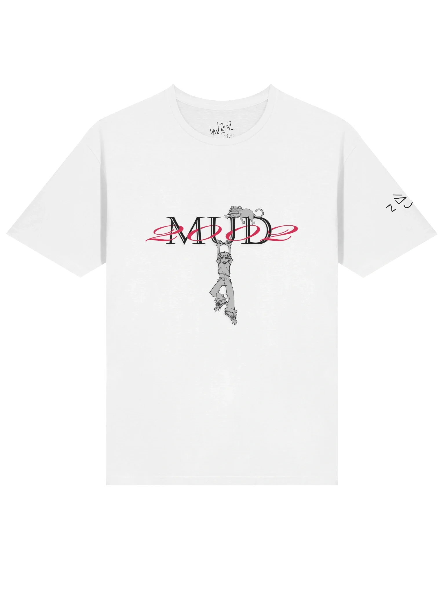 Mud2002 "Odd" Tee (White) product image (3)