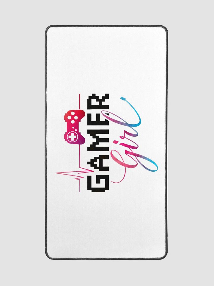 Heartbeat Gamer Girl Desk Mat product image (2)