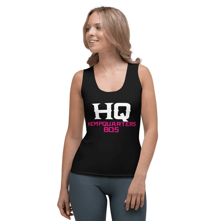 HempQuarters Vertical Pink Tank Top product image (1)