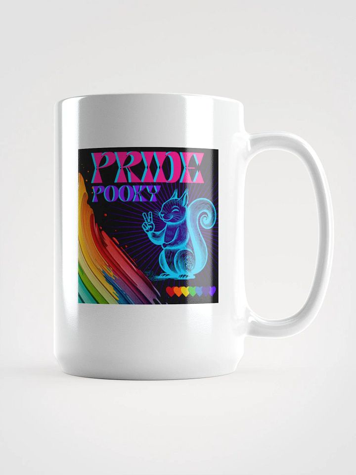 Prideful Pooky White Glossy Mug product image (1)