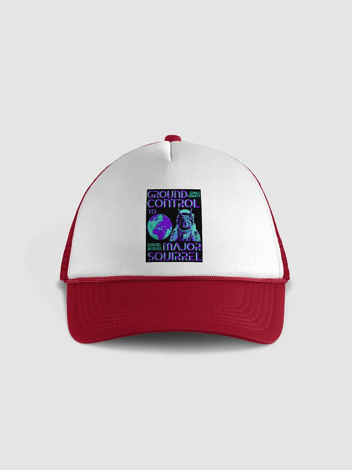 Space Oddity Squirrel Trucker Hat product image (1)