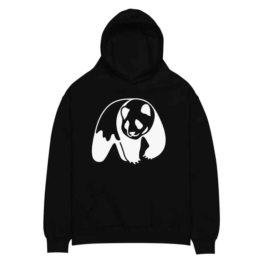 Panda huddy black colour product image (11)