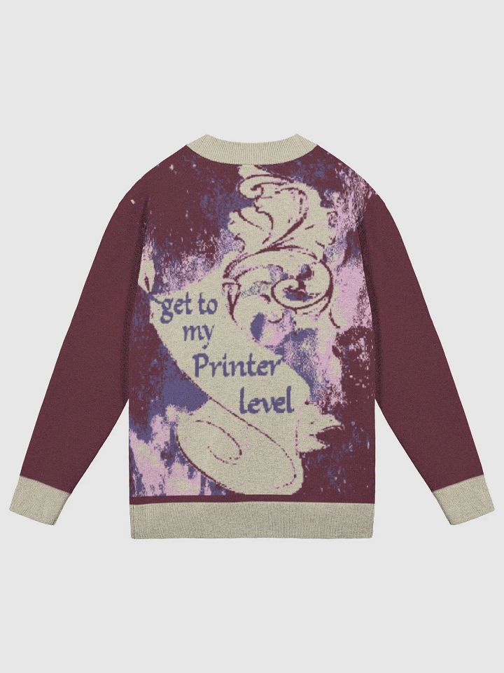 Strickjacke ohne Tasche, get to my Printer level product image (7)