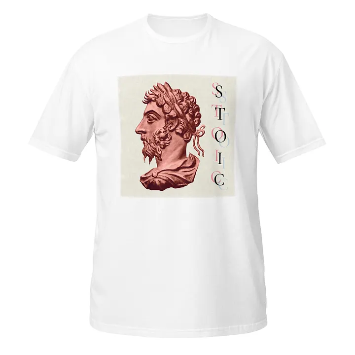 Marcus Aurelius Roman Emperor Stoic Philosopher Art 168 AD, White T-Shirt product image (1)