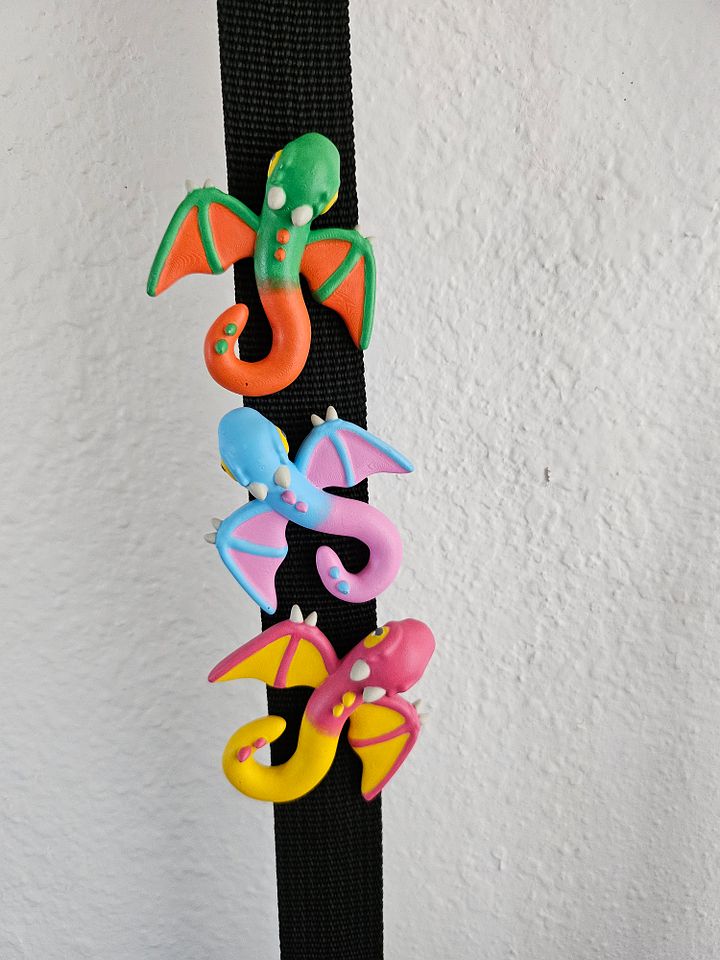 Gummy Wyrm 3D Pin product image (1)