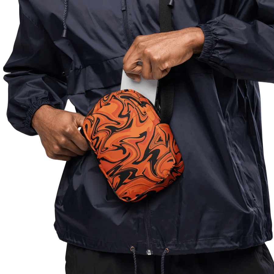 Orange Swirl Utility Crossbody Bag product image (11)