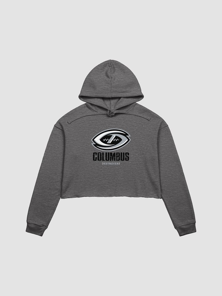 Columbus Destroyers Women's Crop Hoodie by Canvas product image (1)