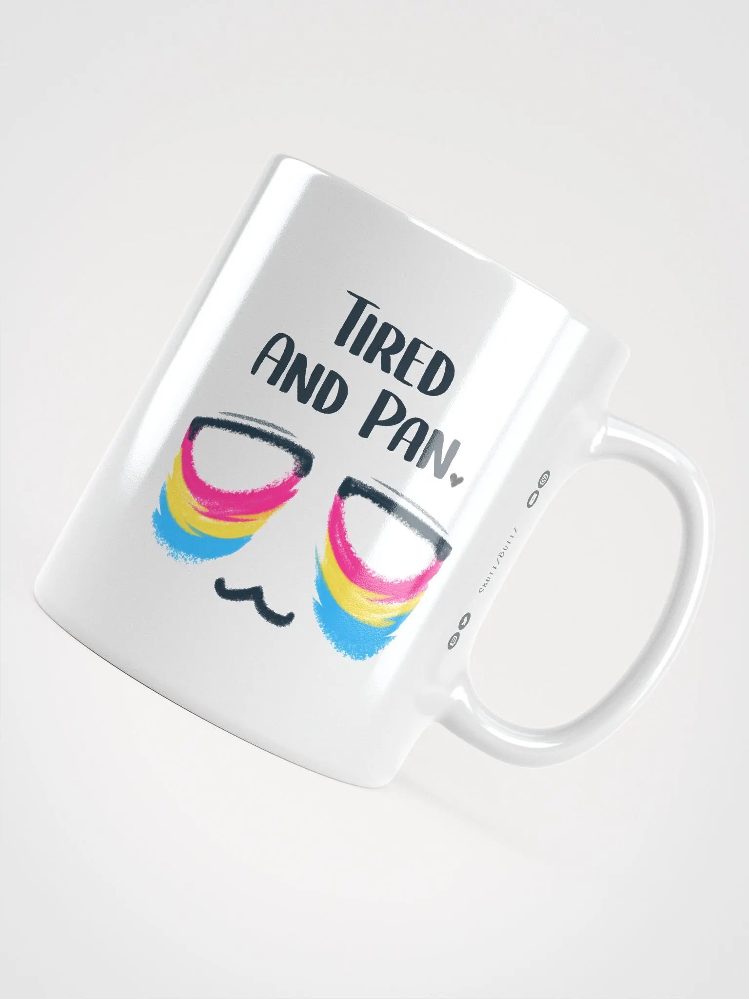 Tired and Pan - Pride Flag Ceramic Mug product image (4)
