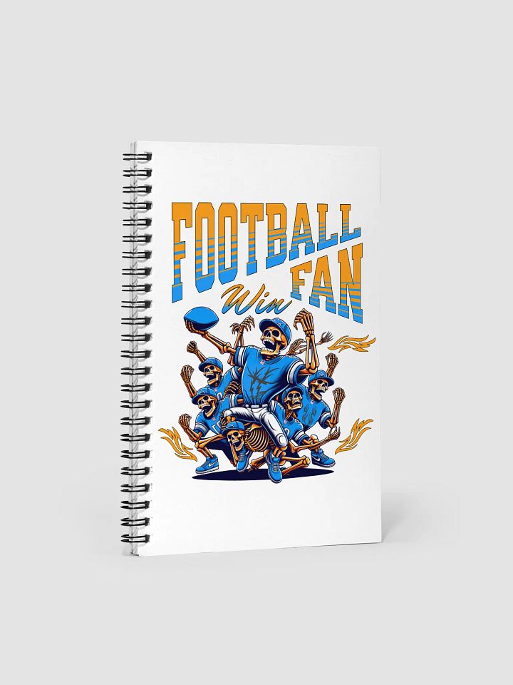 Football Fan Energetic Fanatics Notebook product image (1)