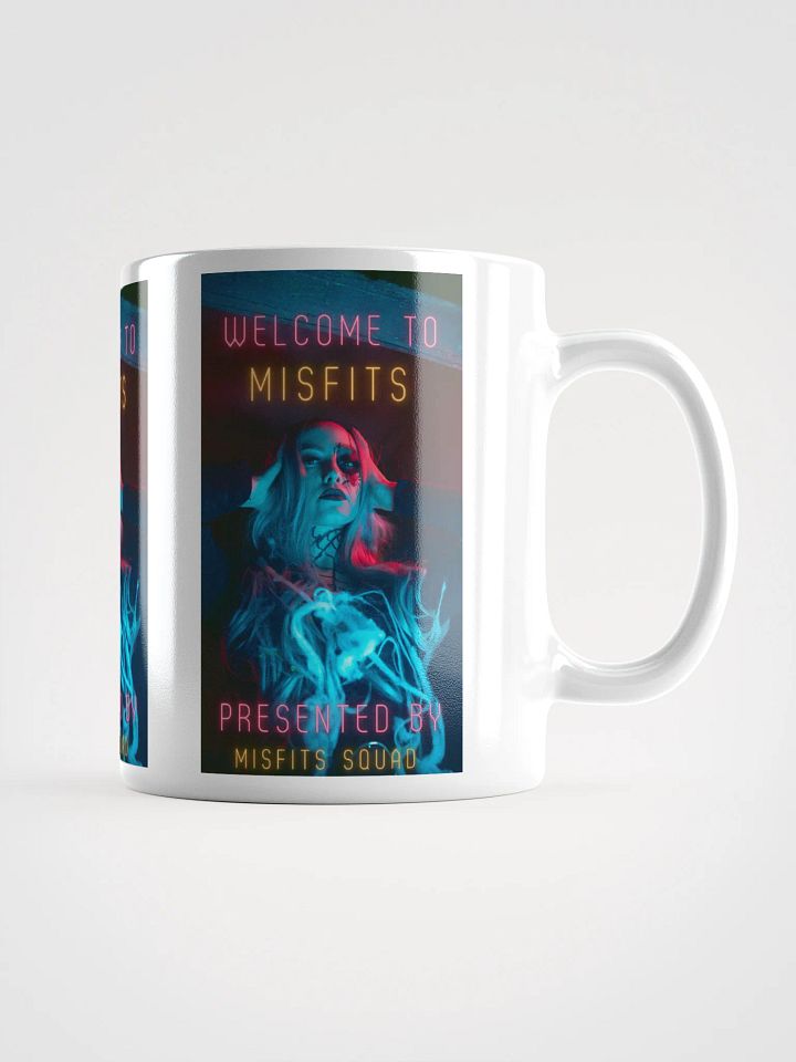 Welcome to Misfits White Glossy Mug product image (1)