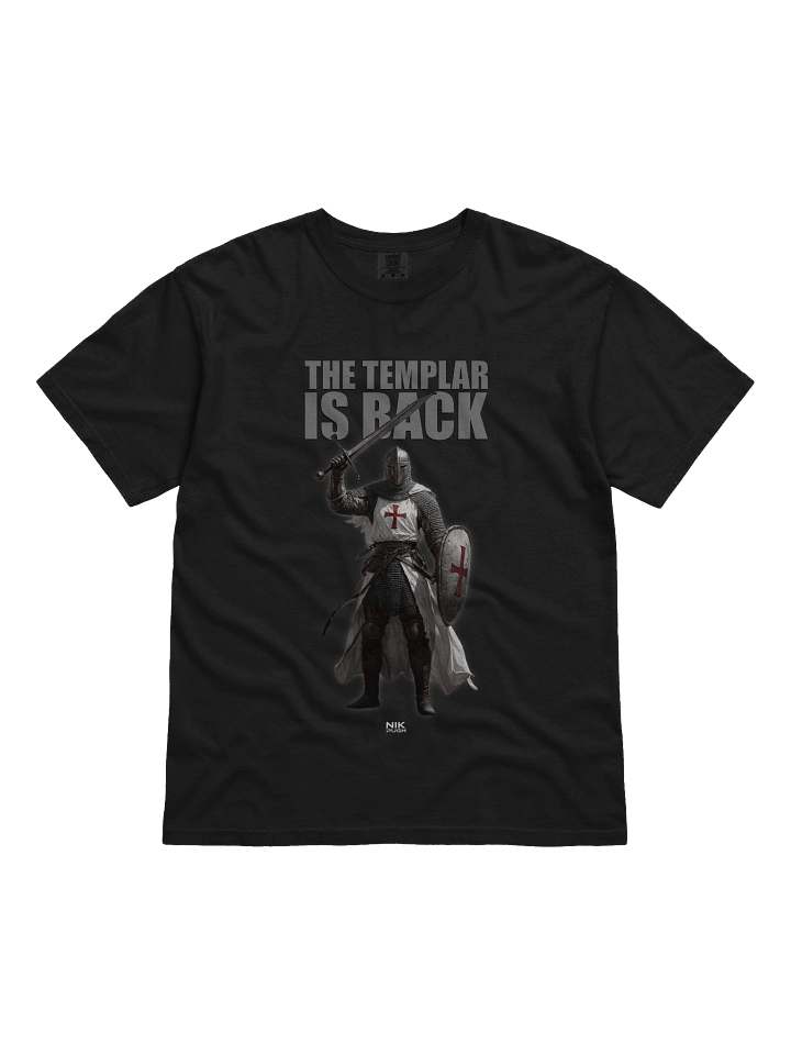 The Templar Is Back –3 Nik Pugh Music Tee product image (1)