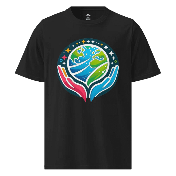 Cosmic Embrace Earth T-shirt product image (1)