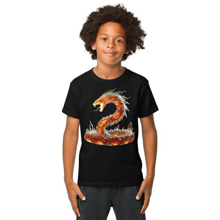 Crystallized Fire #2 Snake Youth Shirt product image (1)