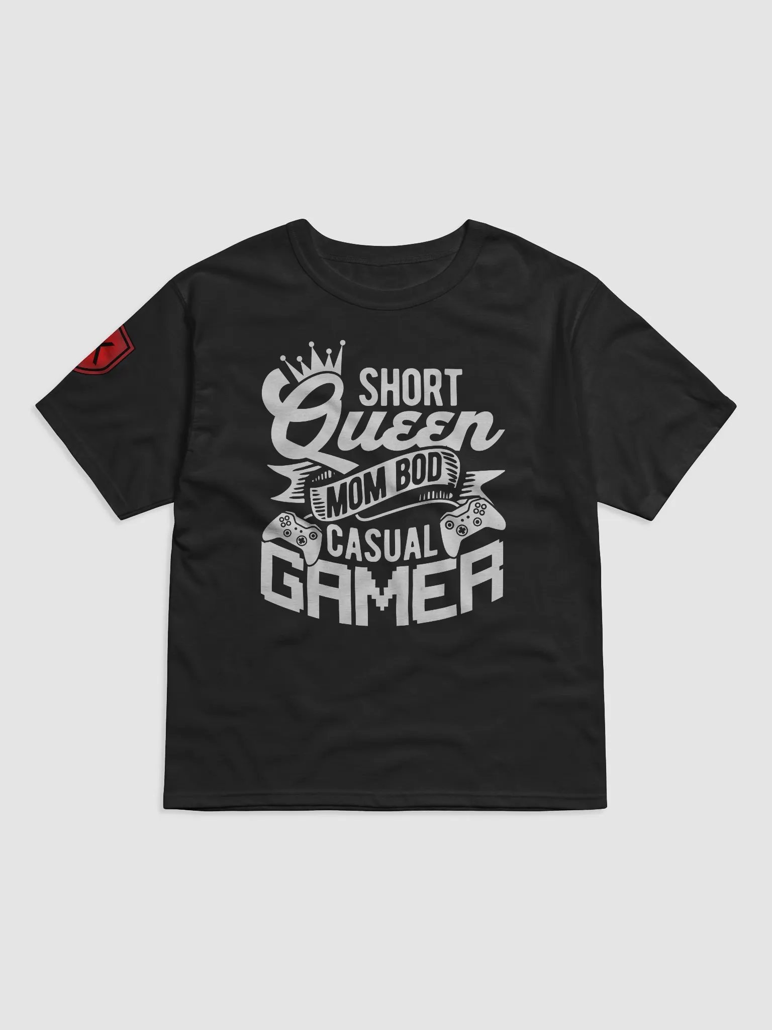 Queen (front), Sleeve shield Relaxed-Fit Tee product image (1)