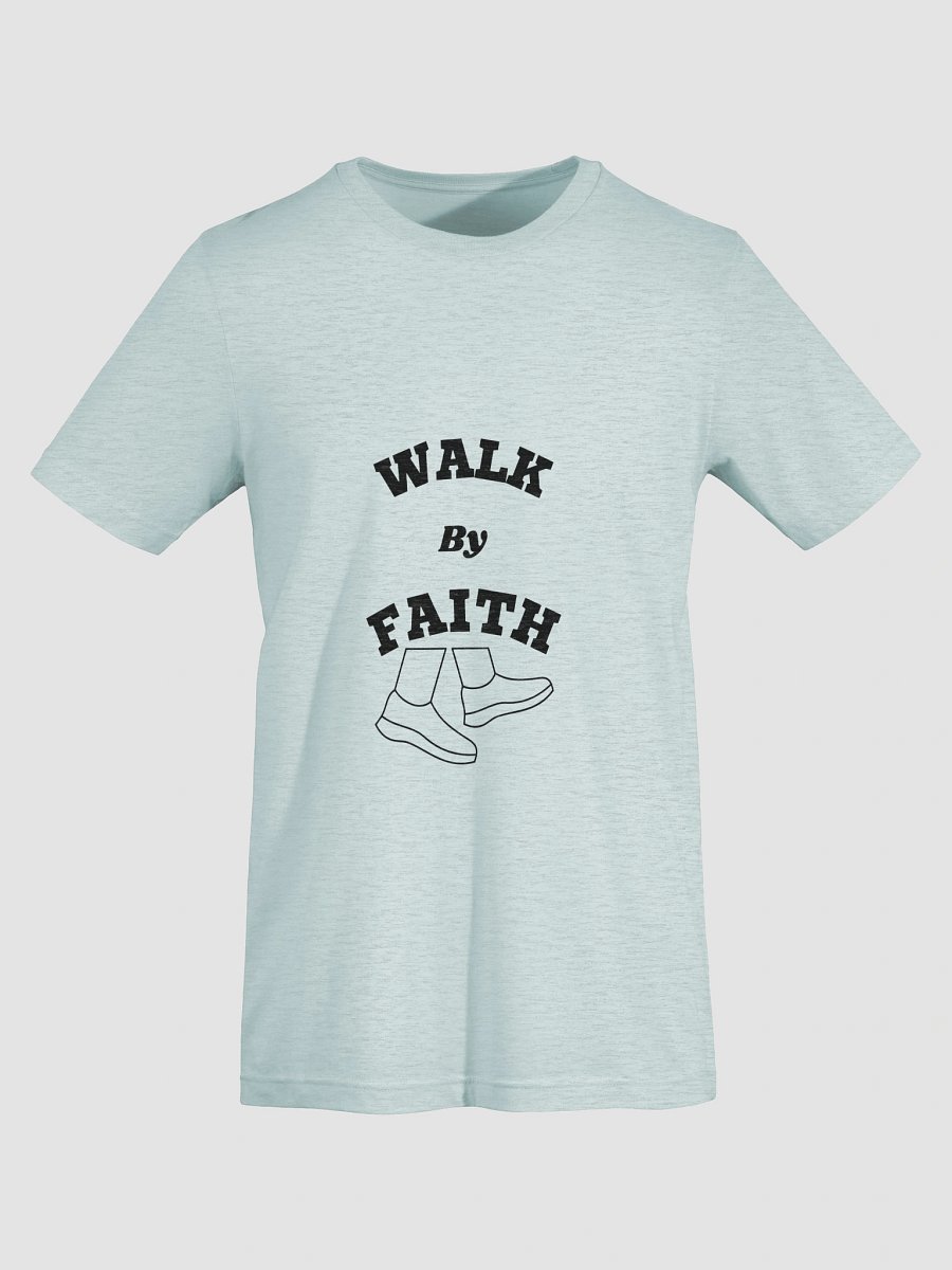 Trust The Journey: "Walk By Faith" Statement Tee product image (19)