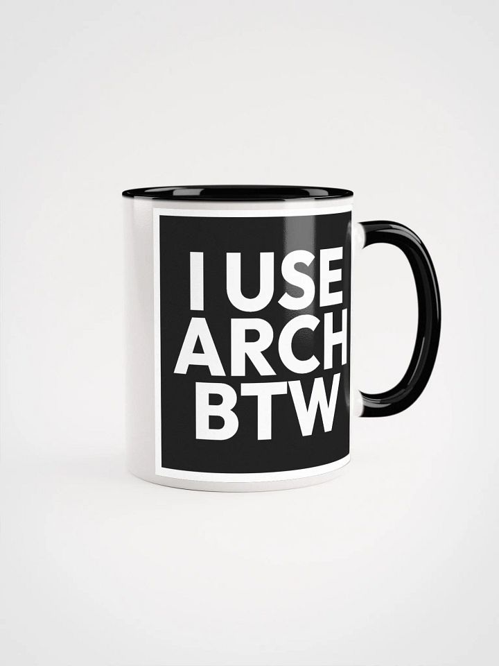 I USE ARCH BTW COFFEE MUG product image (1)
