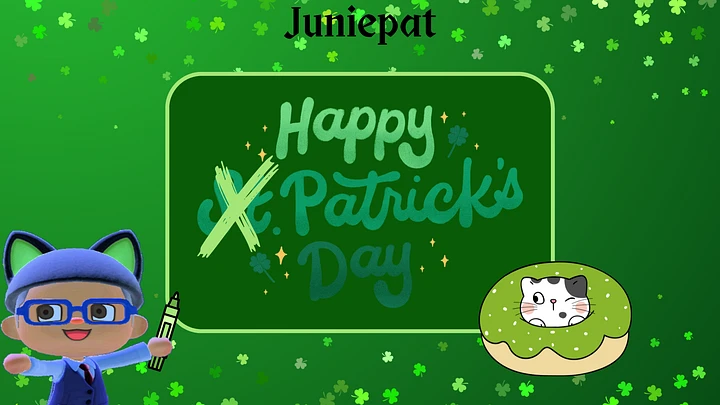 Juniepat x Patrick's Day Wallpaper product image (1)