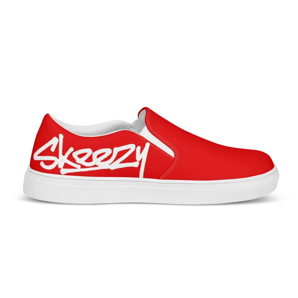 Solid Skeezy Slip-Ons RED product image (9)