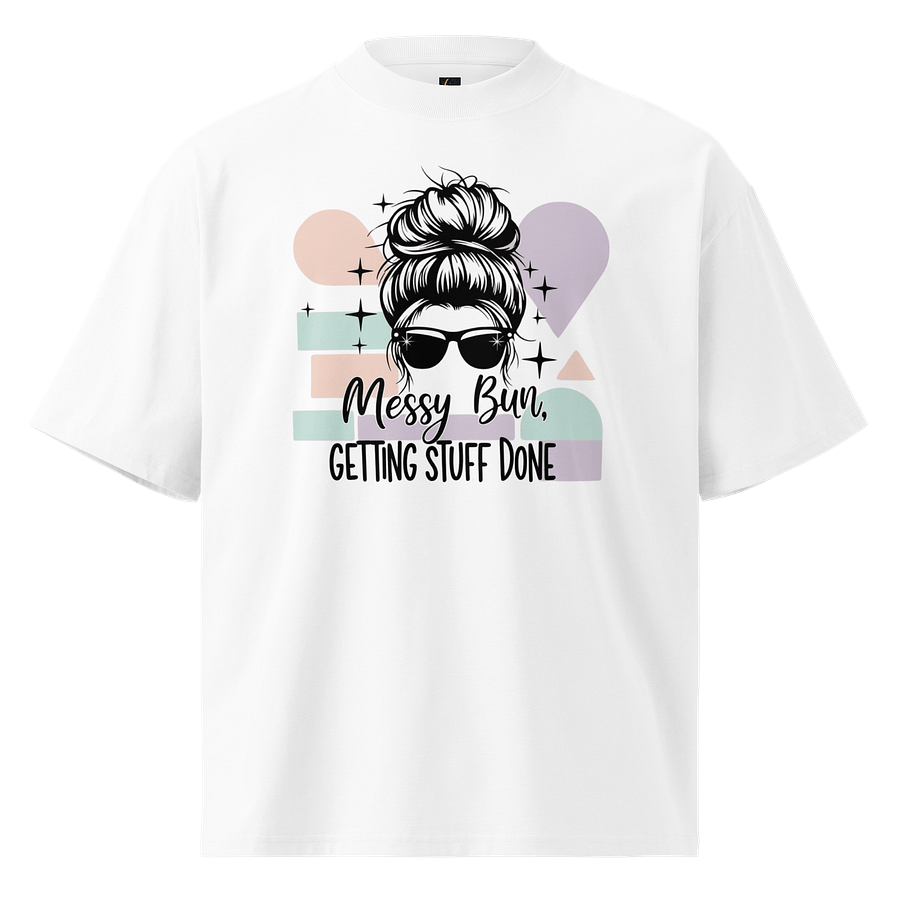 Messy Bun Organic Tee product image (1)