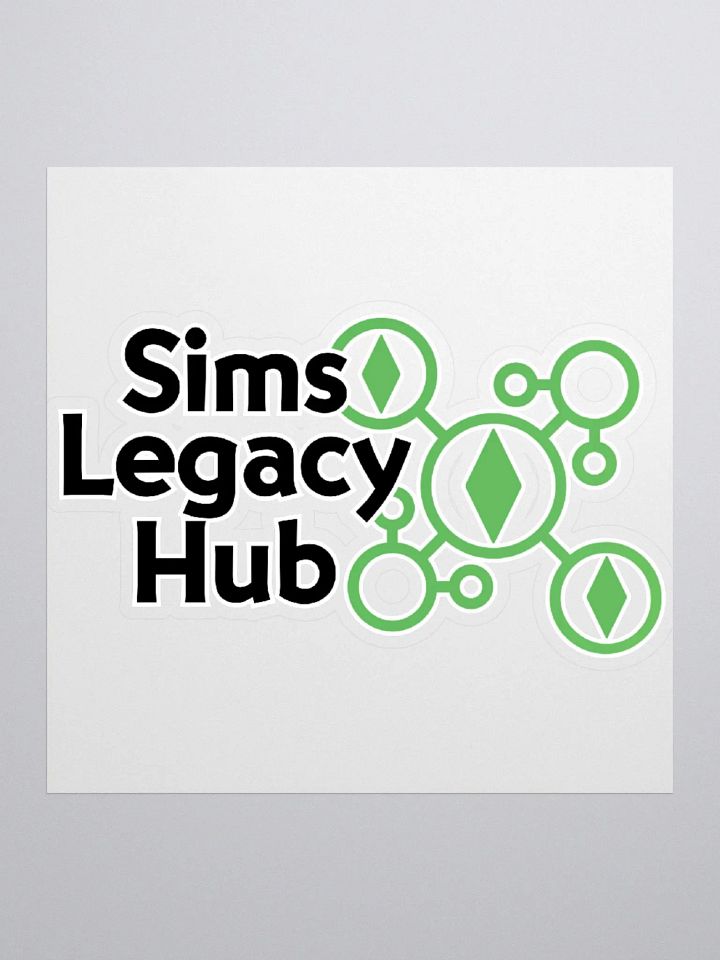 Sims Legacy Hub Sticker product image (1)