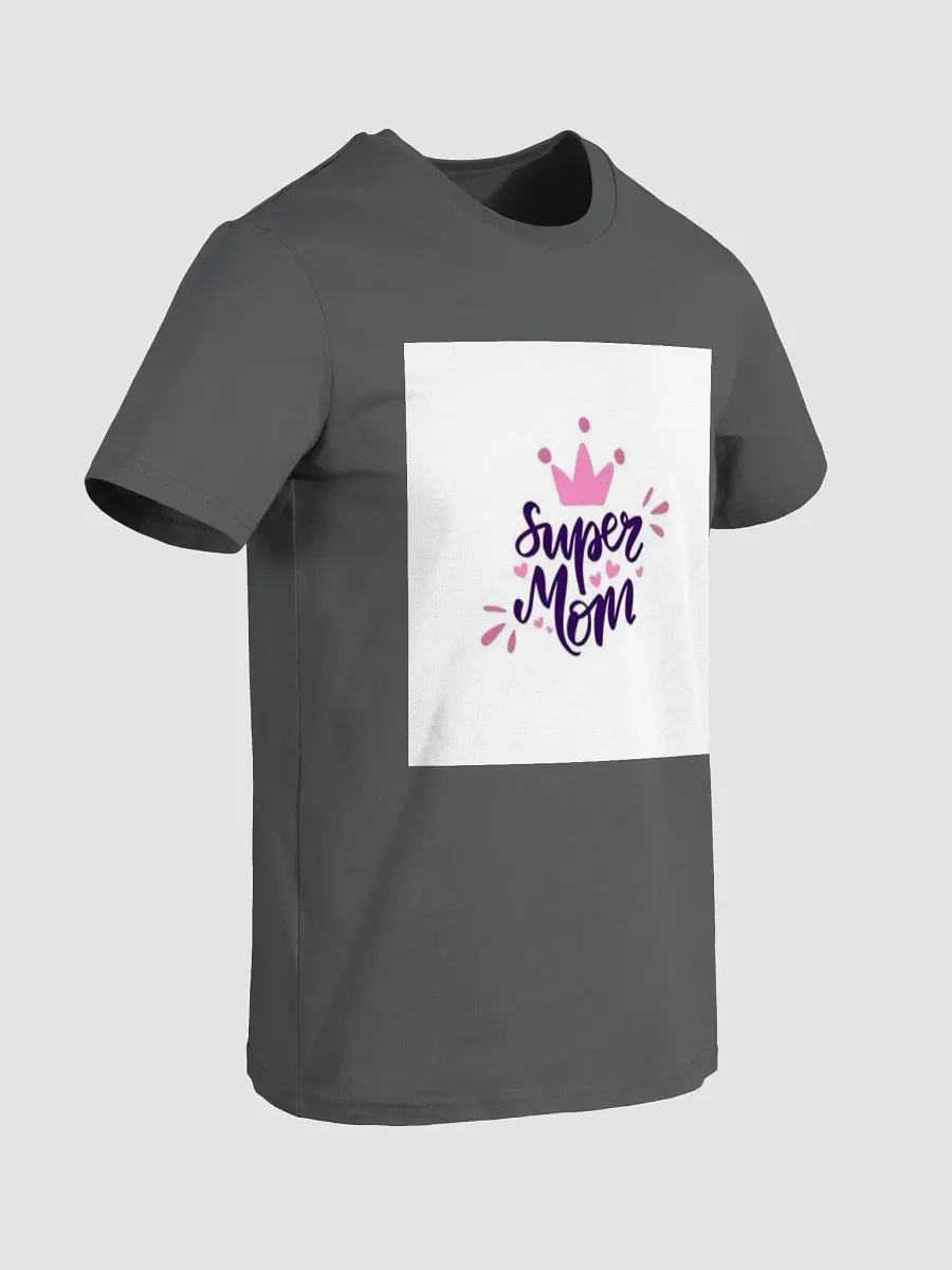 Woman Super Mom Organic Cotton T-Shirt product image (3)
