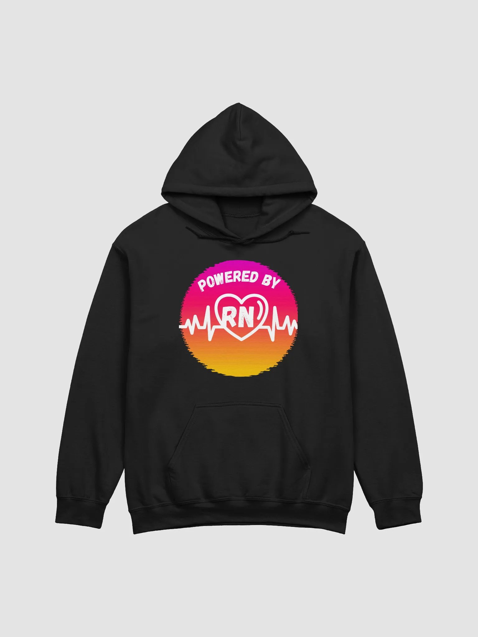 powered by RN Heartbeat Classic Hoodie product image (12)