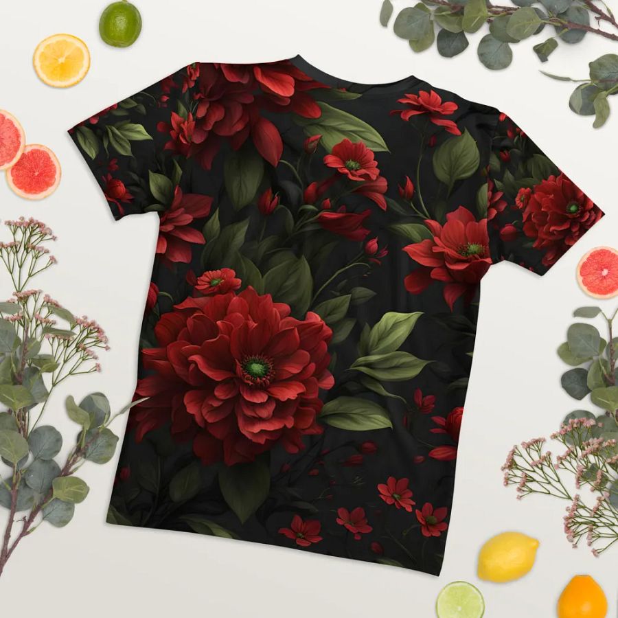 Harmony Bloom Women's Floral T-Shirt product image (5)