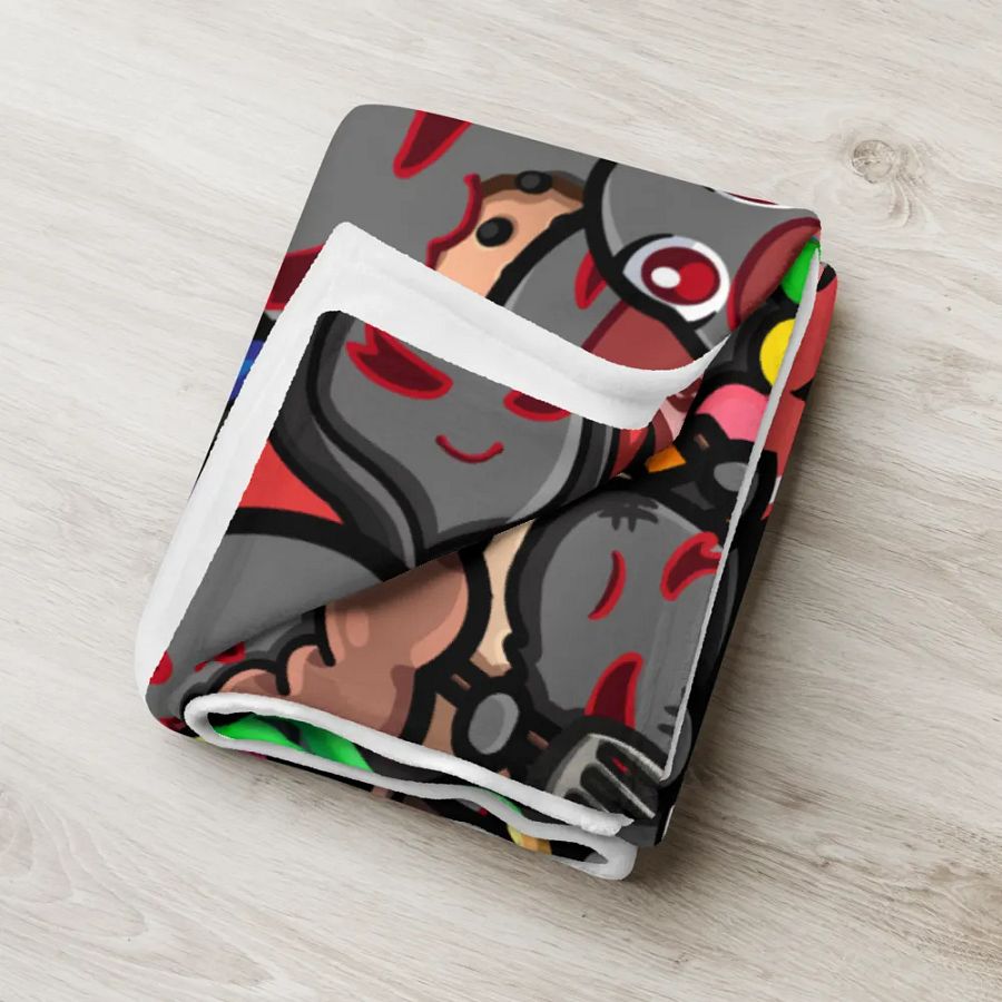 Emote-tional Support Throw Blanket product image (6)
