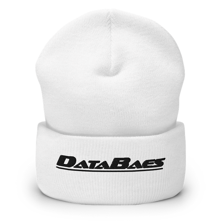 DataBaes Black Thread Beanie product image (1)