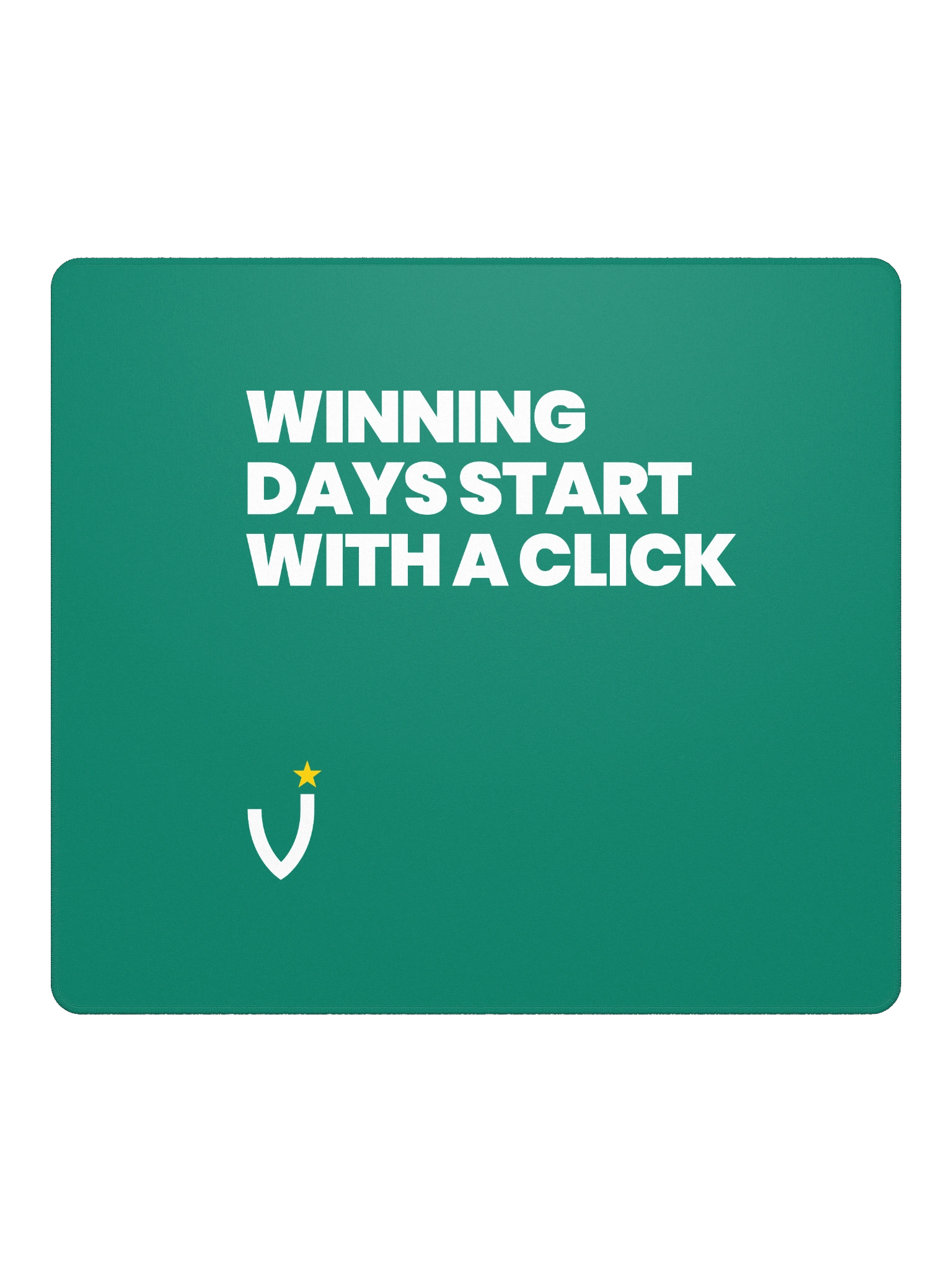 WINNING DAYS START WITH A CLICK Gaming Mouse Pad product image (2)