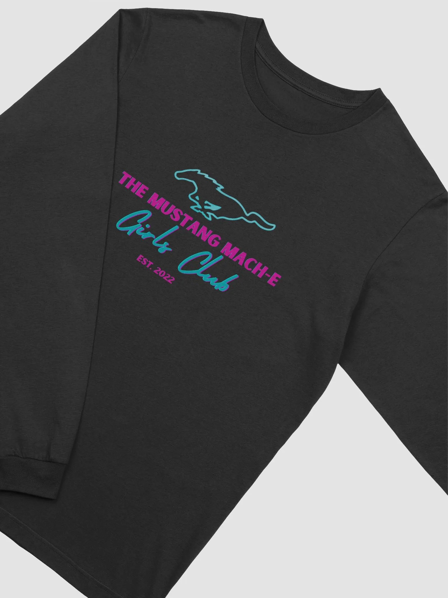 Mustang Mach E Girls Club Long Sleeve Shirt product image (3)