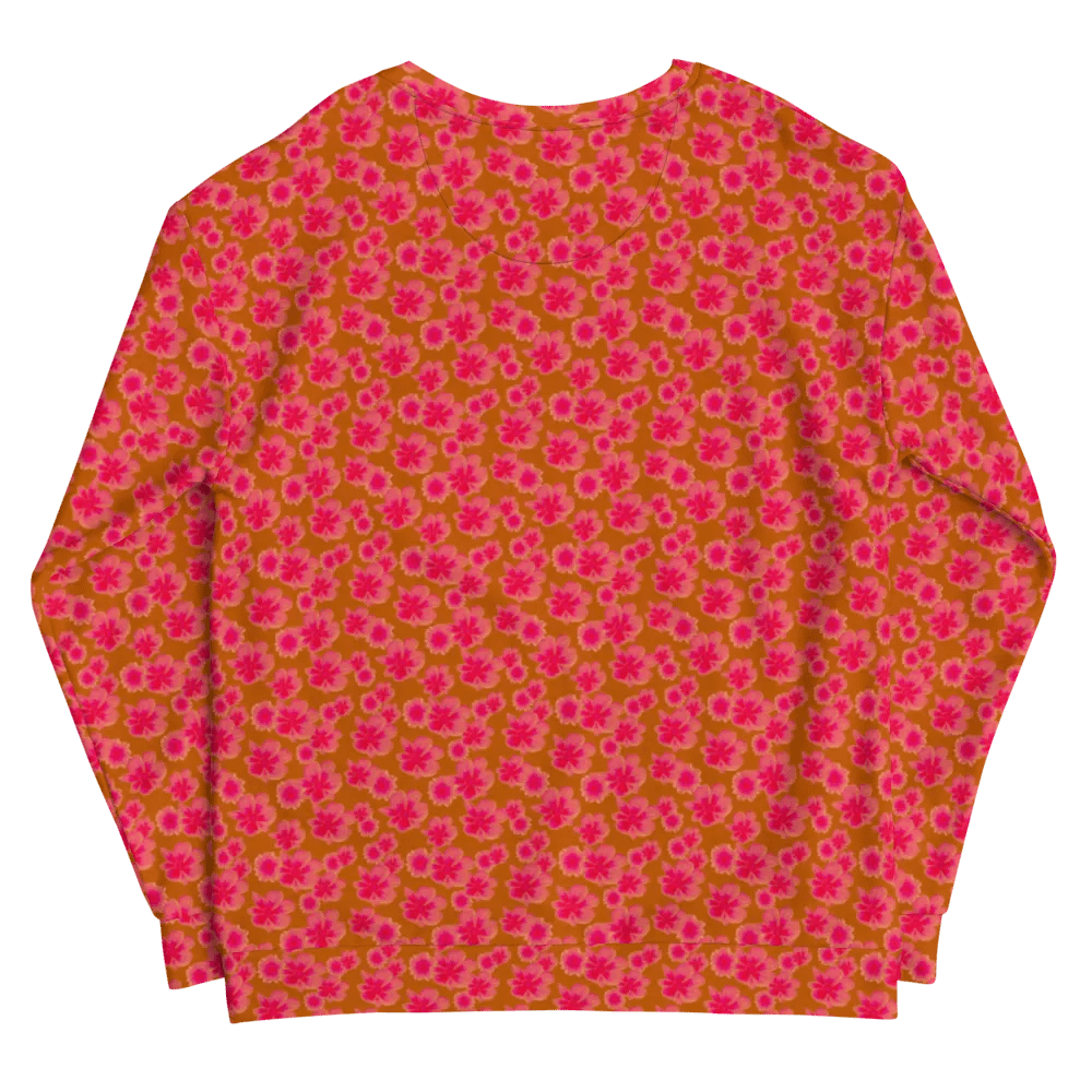 Mini Floral Orange Pink Sweatshirt product image (11)