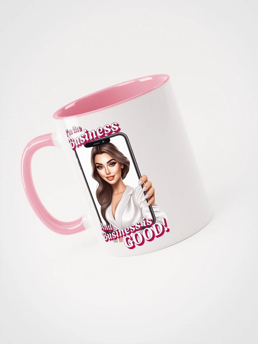 I'm The Business - Social Media Influencer - Ceramic Mug with Color Inside - v3 product image (3)