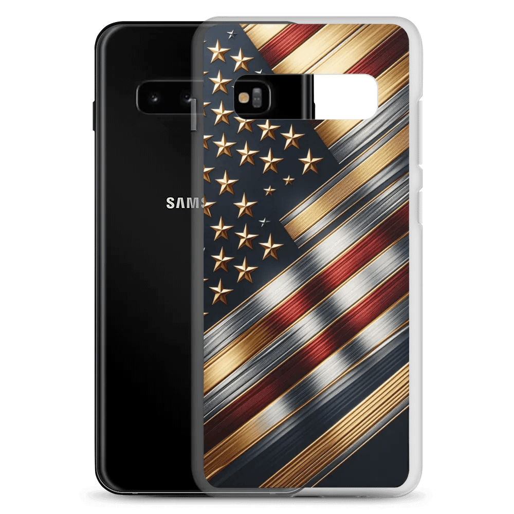Patriotic Metal Flag Samsung® Case product image (20)