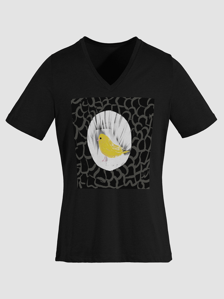 Canary In The Coalmine VNeck tee product image (39)