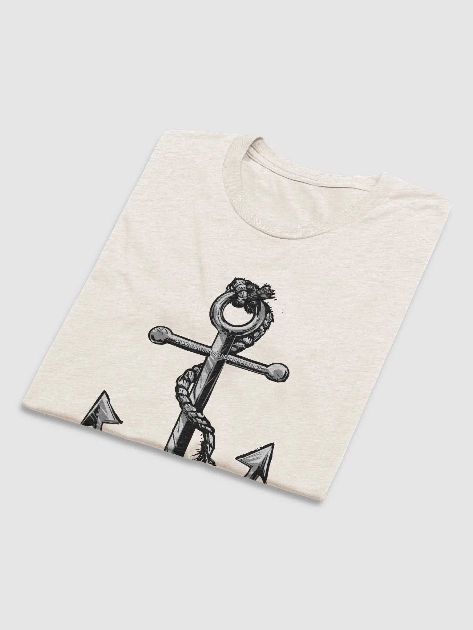 Anchor your support against cancer - Triblend Short Sleeve T-Shirt product image (34)