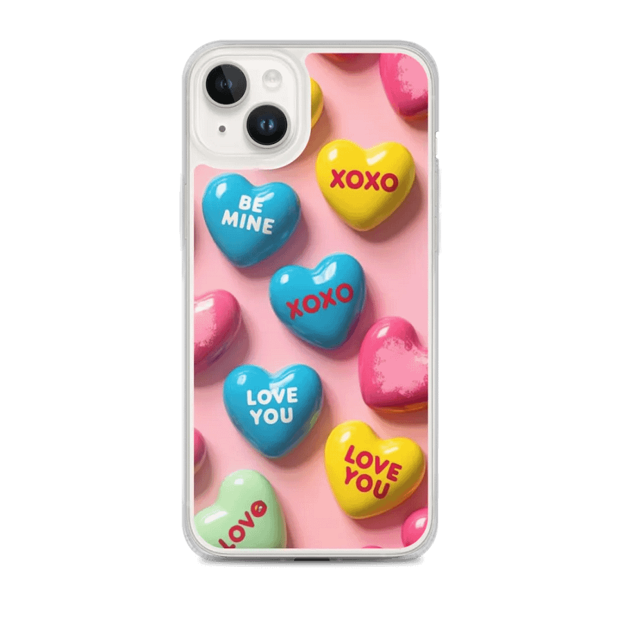 Sweetheart Messages iPhone® Clear Case product image (1)