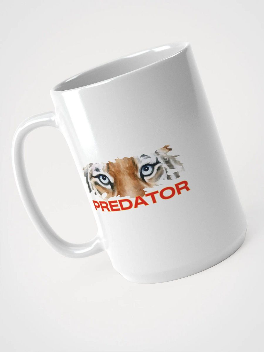 Tiger's Gaze White Glossy Mug product image (3)