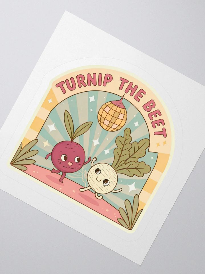 Turnip the Beet Kiss Cut Stickers product image (5)