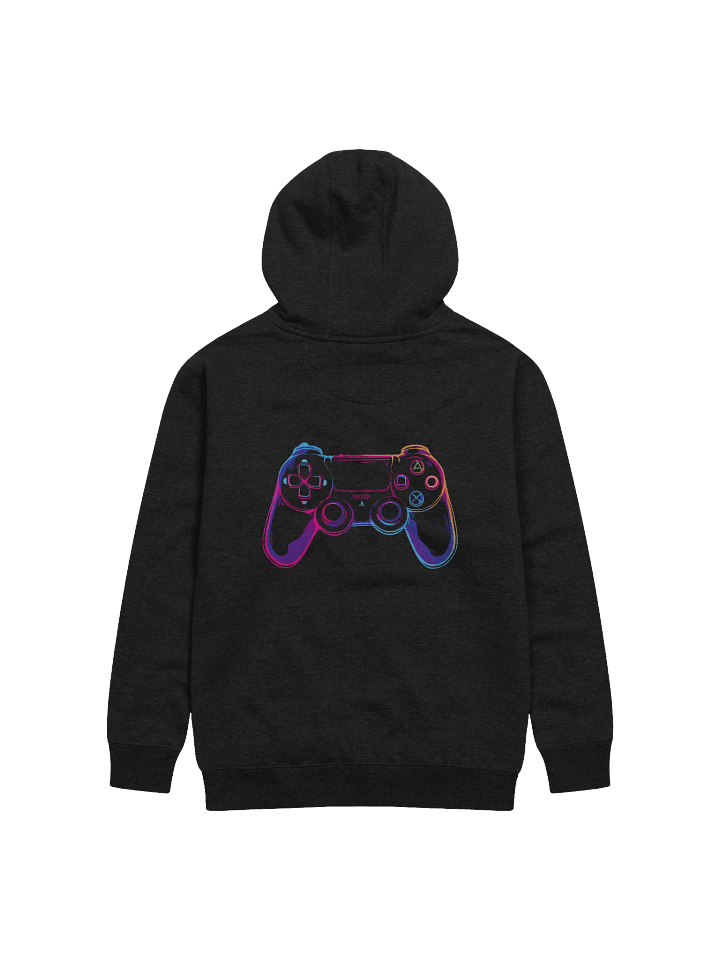 Neon Controller Back Printed Hoodie product image (2)