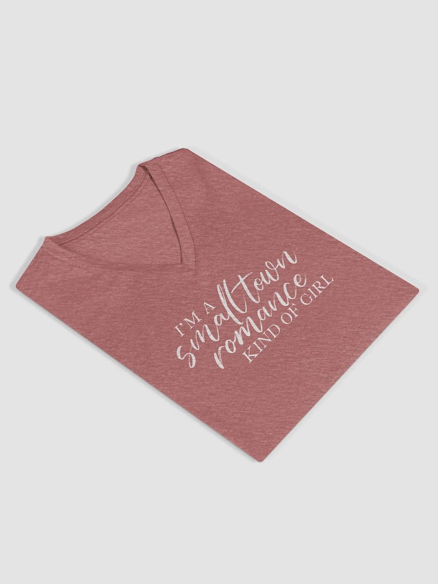 I'm a Small Town Romance Kind of Girl V-Neck Tee product image (3)